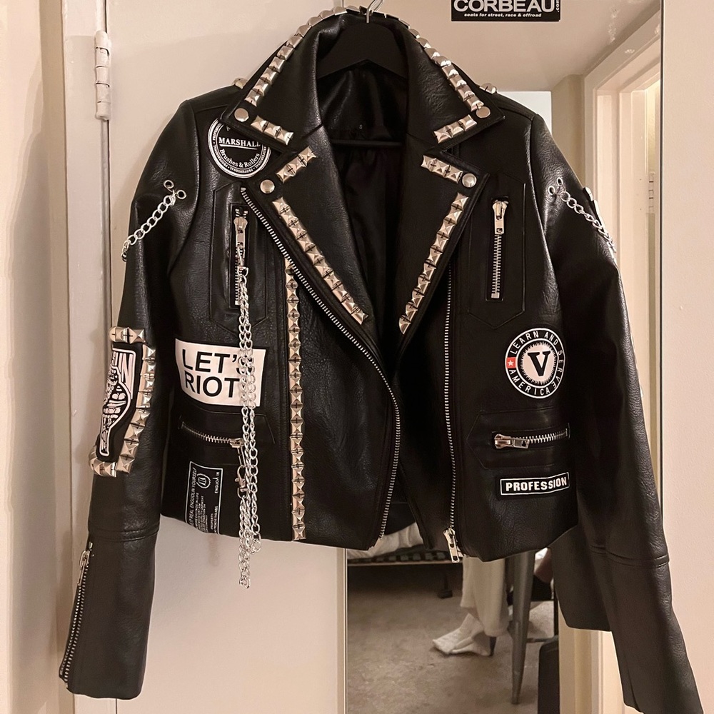Vintage rockn roll designer jacket